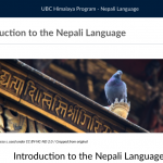 Image for Intro to the Napali Language Coruse